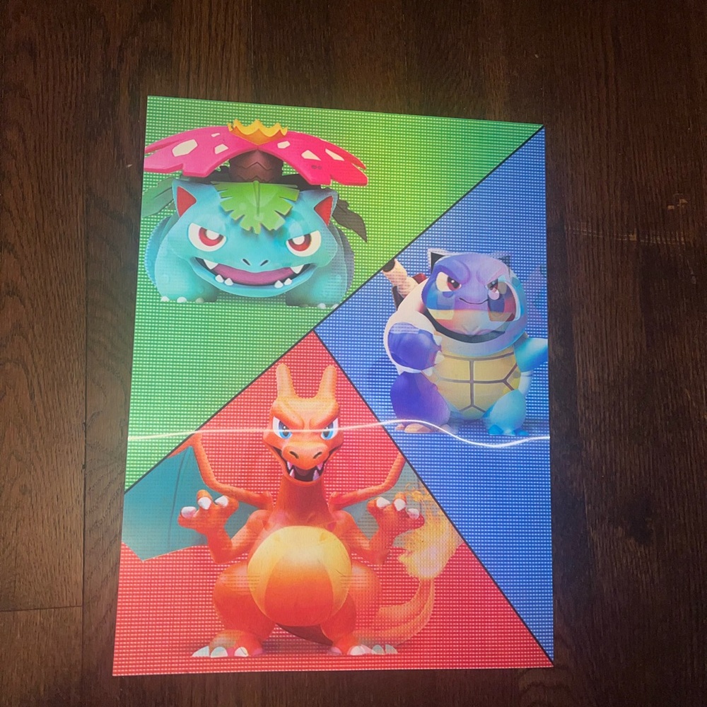 Pokemon Red and Blue Trading Cards